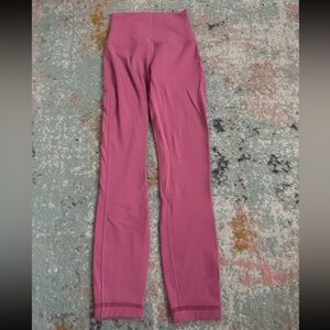 Lululemon Pink Blossom Align 25’ Leggings